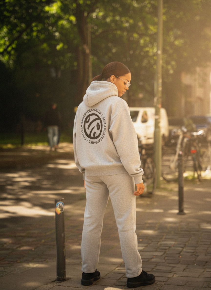 CLASSIC Wide Leg Sweat Pants | Gray