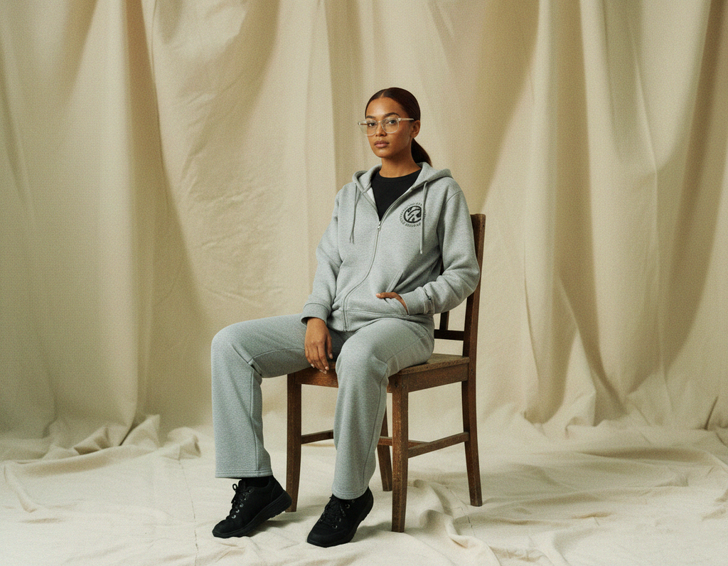 CLASSIC Wide Leg Sweat Pants | Gray